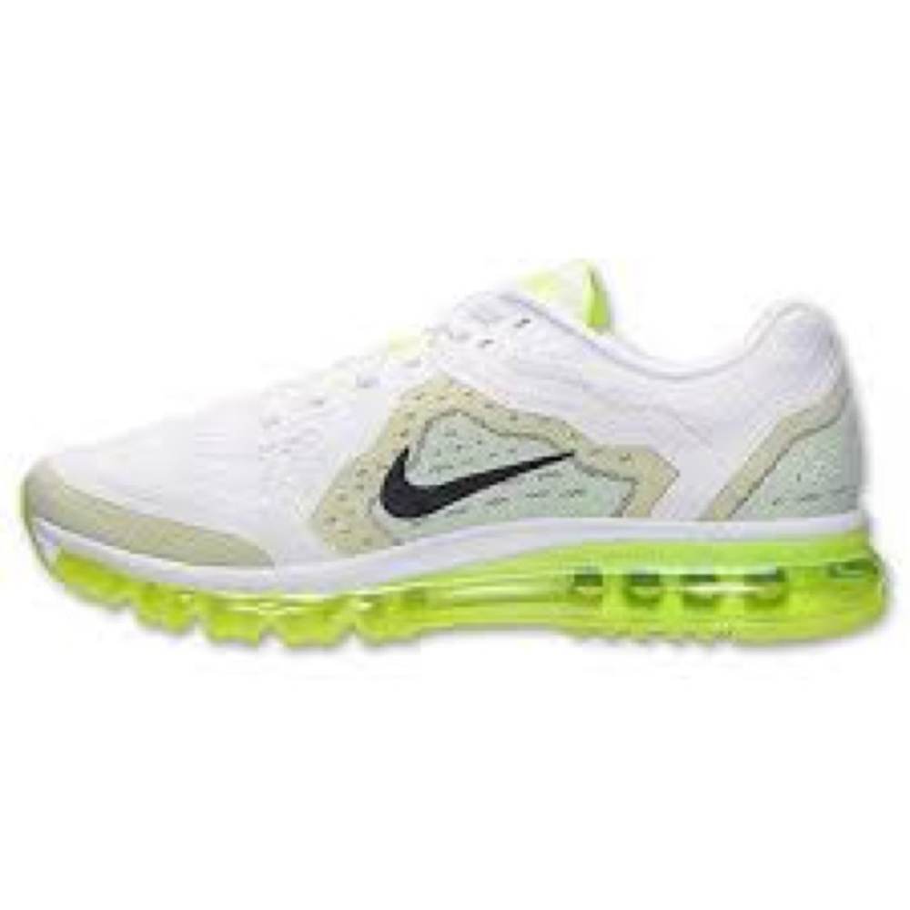 Nike Air Max 2014 neon green and white
